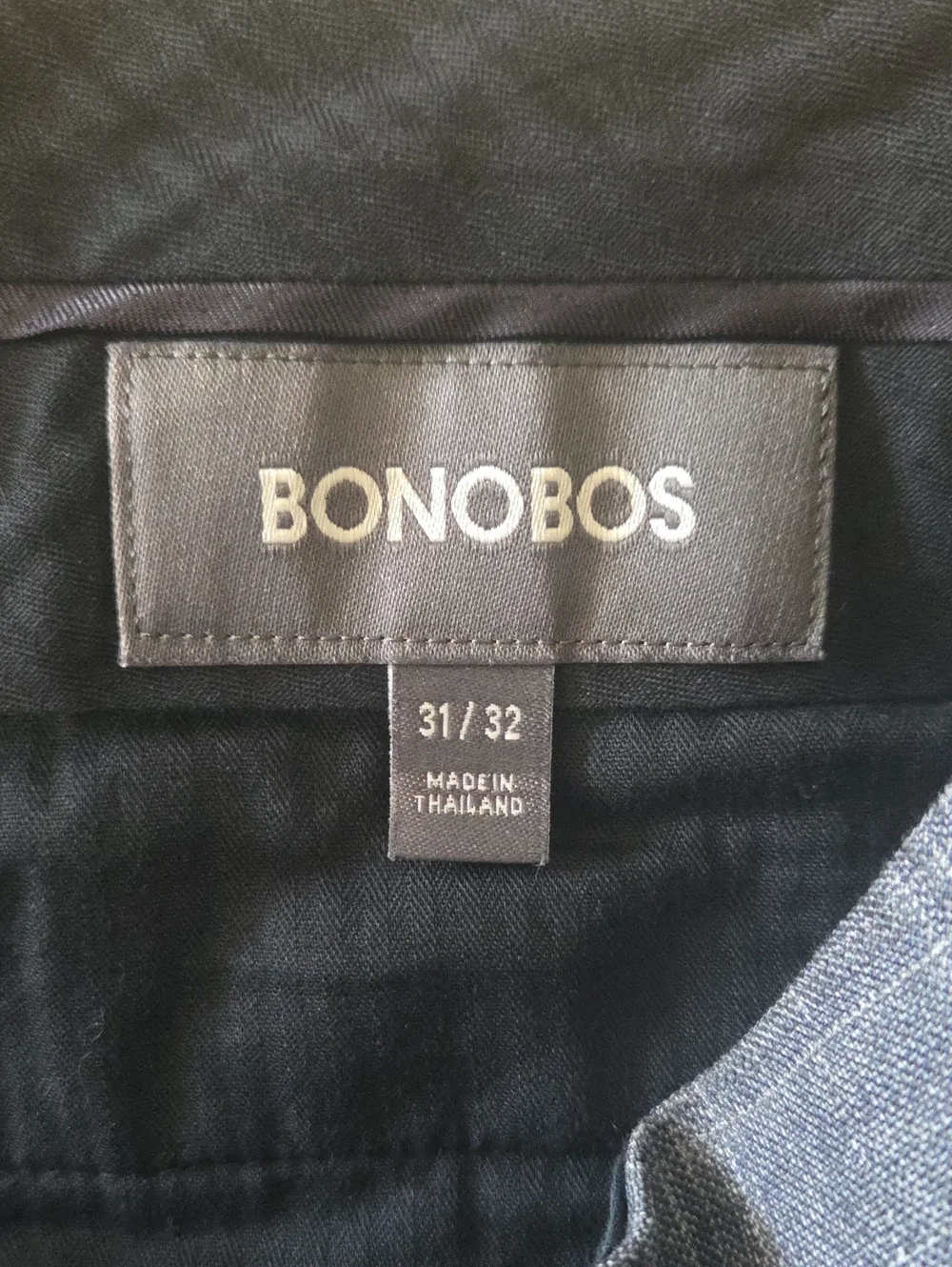 Bonobos Gray Plaid Slim Straight Leg Dress Pants Size 31/32